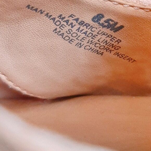 Gianni Bini Embroidered Mandala Faux Wood Clog Platform Sandals SZ 8.5 - Picture 14 of 16